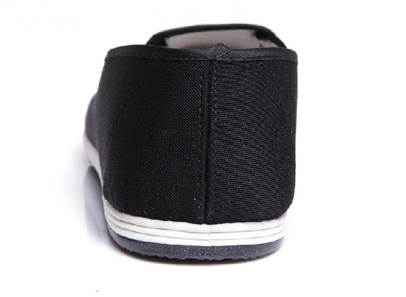 UNOW Chinese Traditional Cloth Kung Fu Shoes,Classic Soles,Black,41 | (US:Men 8-8.5 | Women 9.5) - Image 4